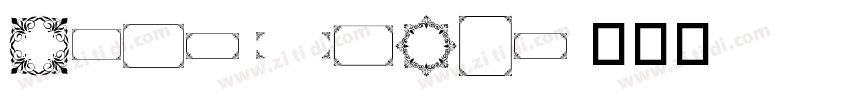 Wide Frame字体转换